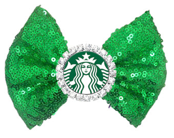 Starbucks Hair Bow