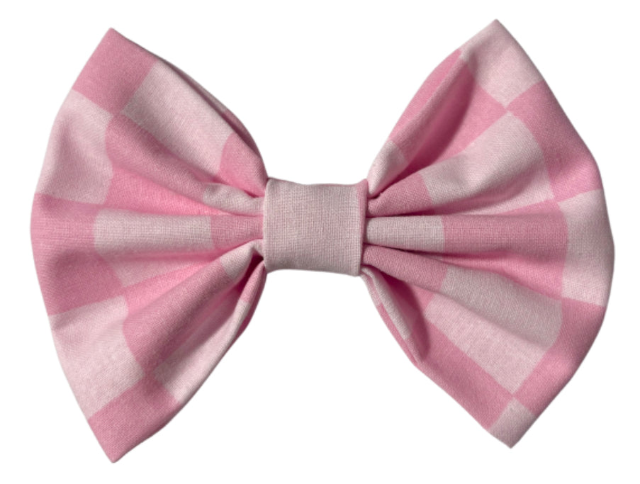 ☆KIRSH☆ Cheek check hairband pink Pink Gingham Headband - Girl HAK