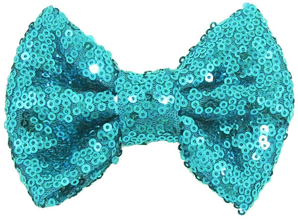 Teal Hair Bow