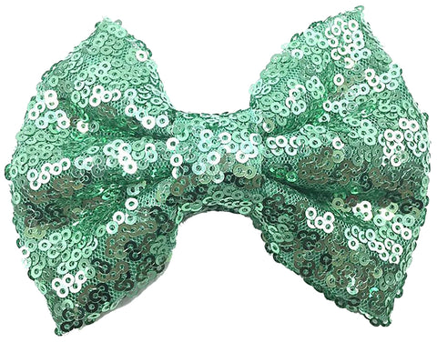 Mint Hair Bow