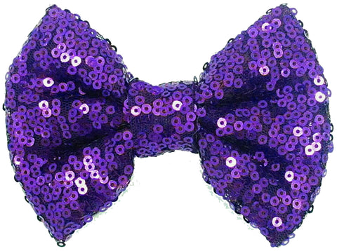 Purple Hair Bow