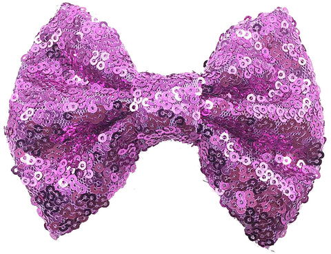 Violet Hair Bow