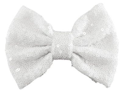 White Hair Bow