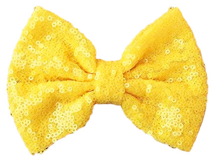 Yellow Hair Bow